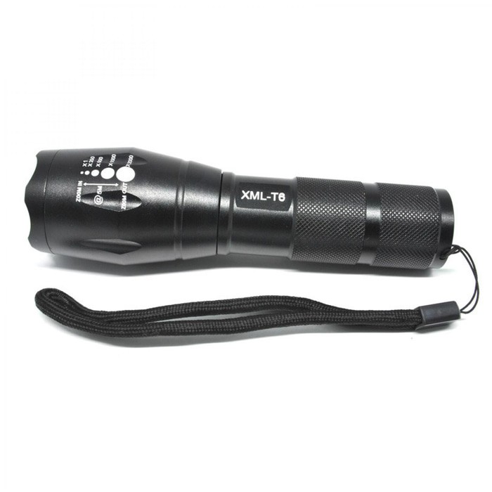 Mall PAKET Senter LED Cree Laser E17 XM-L T6 2000 Lumens BATERAI + CHARGER