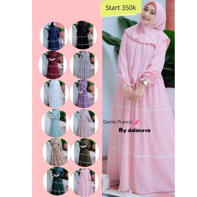 Open PO Gamis Prancis PO=DP