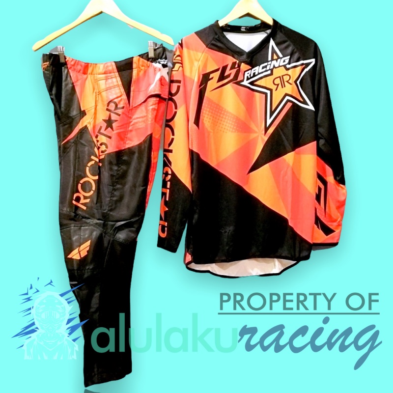 Jersey &amp; Celana Motocross MX Trail Satu Set for Trabas Adventure - 014