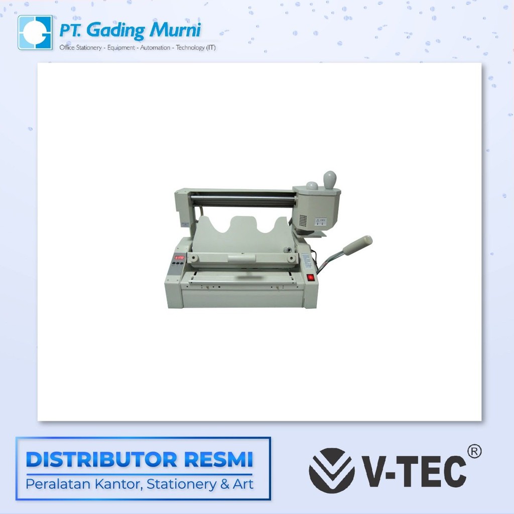 

V tec glue binding machine mesin jilid lem VT 46