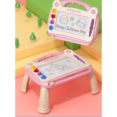 Magnetic Drawing Board Meja Gambar Portable Anak