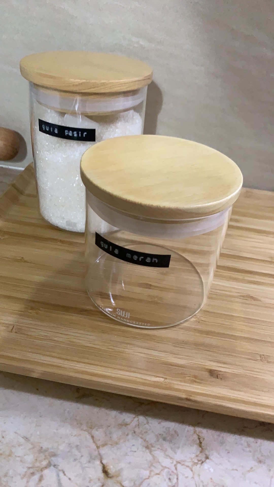 Suji Airtight Glass Canister 90 - 300 Ml