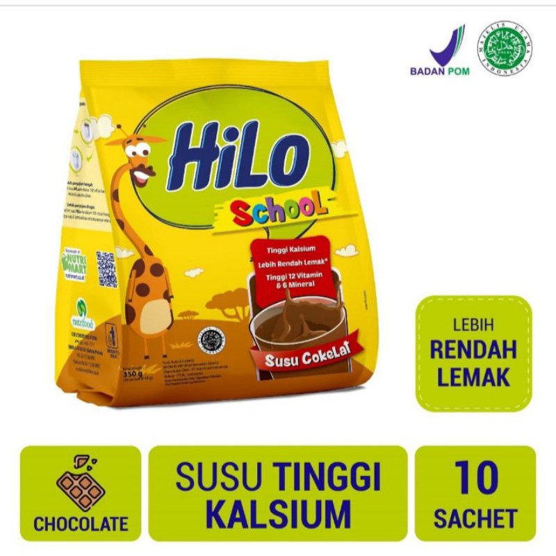 

Hilo School coklat gusset 10 sachet