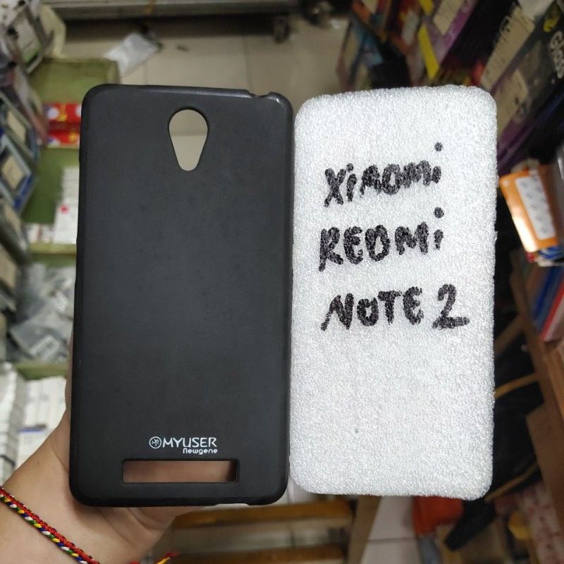 XIAOMI REDMI NOTE 2 softcase karet silikon mantul