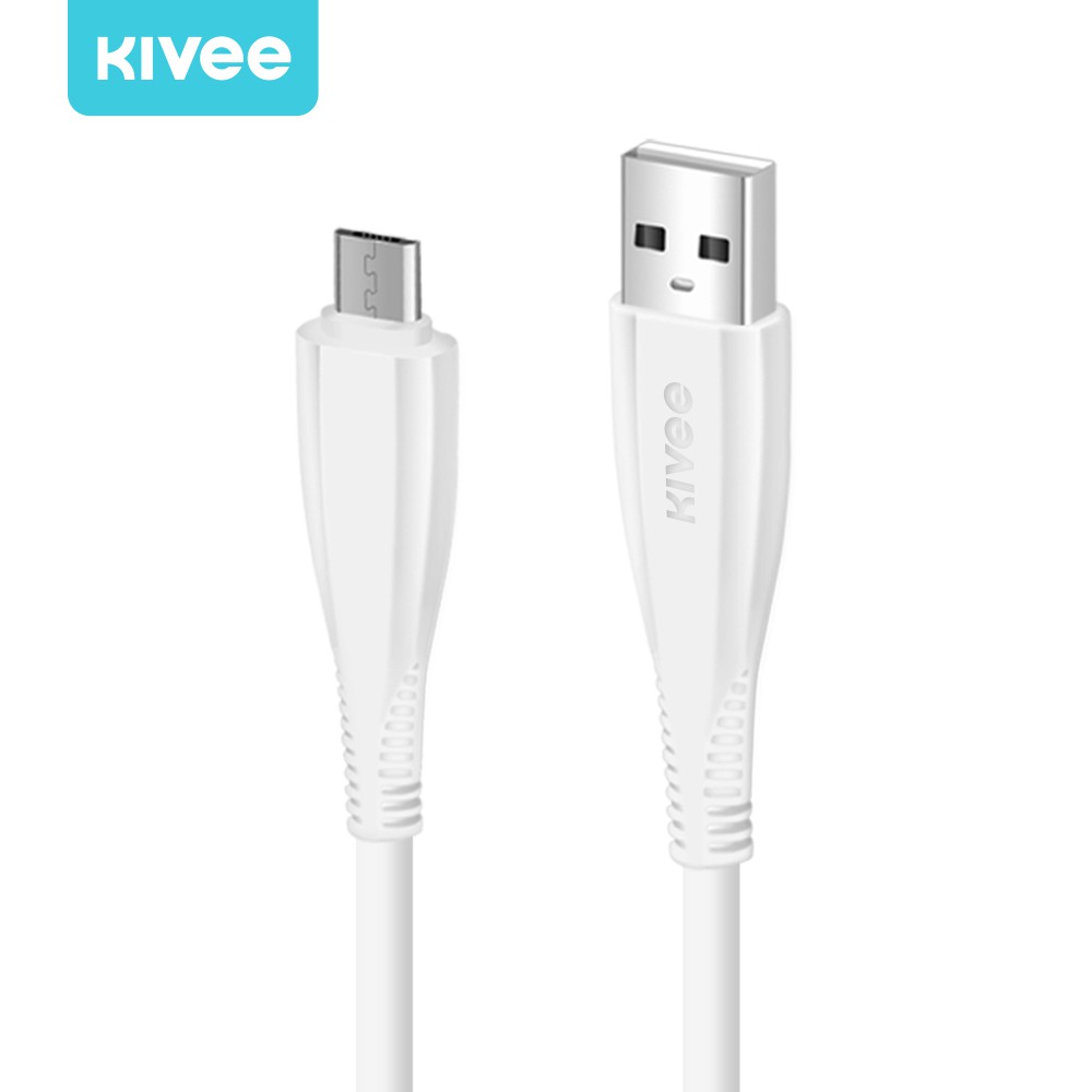 Kivee Kabel Data Fast Charging 2.4A IPHONE Micro USB Type C Android  Xiaomi Oppo Vivo Samsung