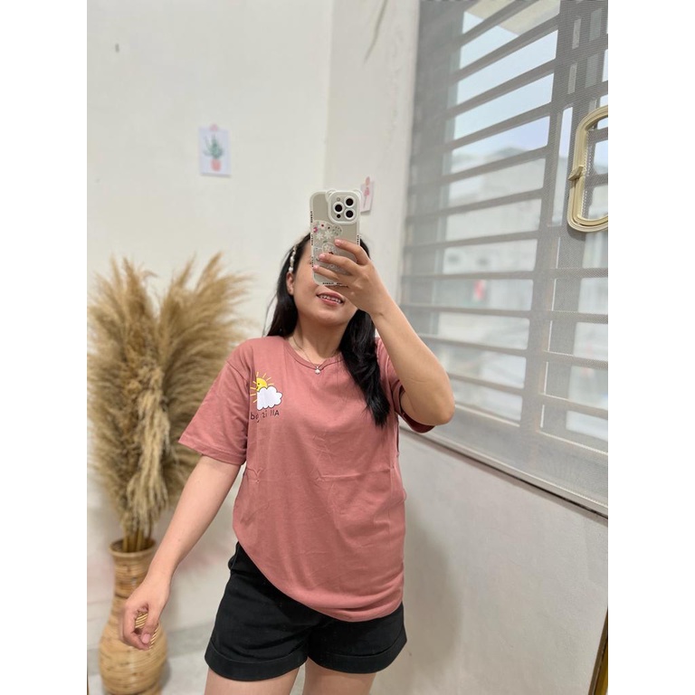 KAOS ALL IS GOOD | BAJU TUMBLR TEE SHIRT OVERSIZE DUSTY ROSE BLUE HITAM BEIGE | TUMBLR TEE | KOREA STYLE