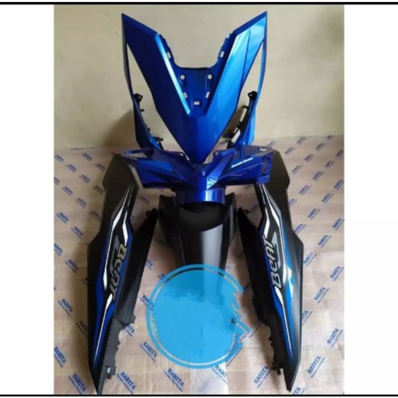 full body halus Honda beat new 2019 CBS ISS biru plus striping