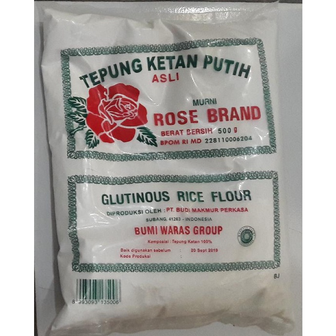 

TERBARU TEPUNG KETAN ROSE BRAND 1 DUS ISI 20BKS @500GR