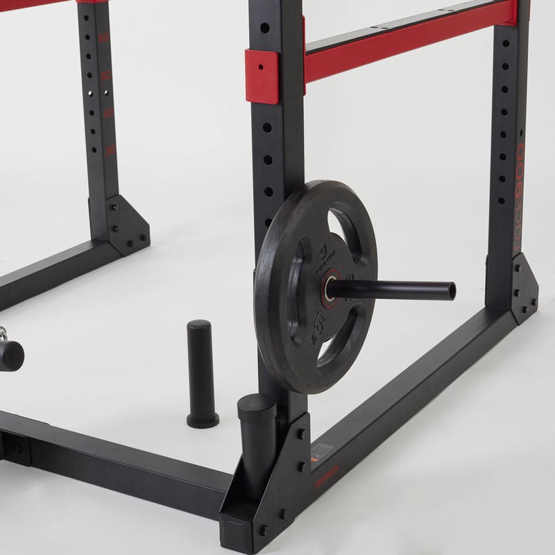 DOMYOS Rak Latihan Beban Chin-up / Squat / Bench Press / Back Work