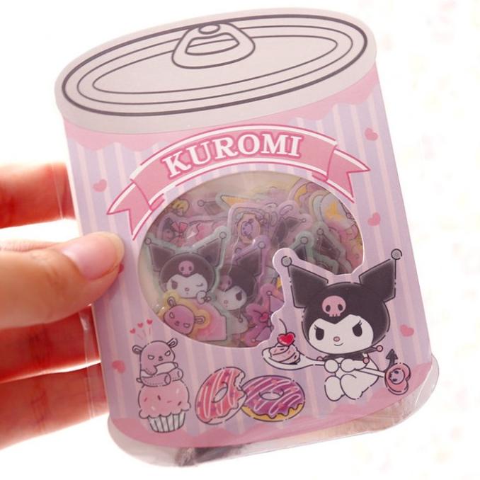 

(BISA COD) Sticker Pack Aesthetic Original Sanrio Can Kaleng Hello Kitty Melody LIMITED EDITION Kode 130