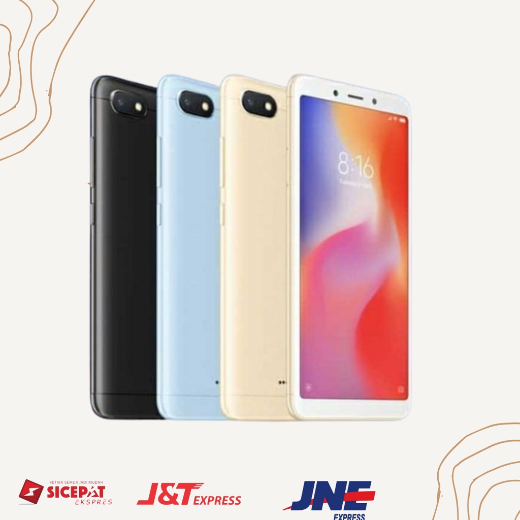 REDMI 6A RAM 3/32GB GARANSI 1 TAHUN