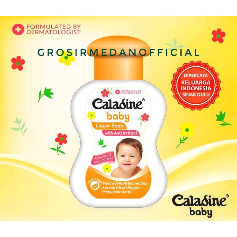 CALADINE BABY LIQUID SOAP - SABUN CAIR BAYI - SABUN POUCH ISI ULANG