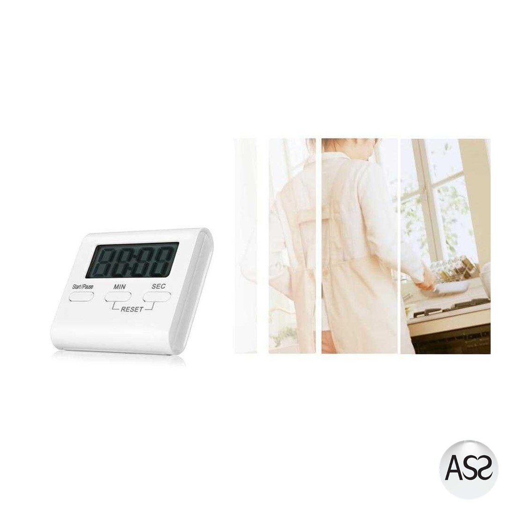 ASS Shop - Taffware Timer Masak Dapur Countdown Digital Alarm Clock - T10