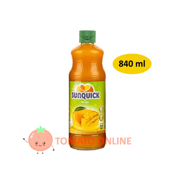 Sunquick Mango / Manggo / Mangga Botol Jumbo 840 ml / 840ml