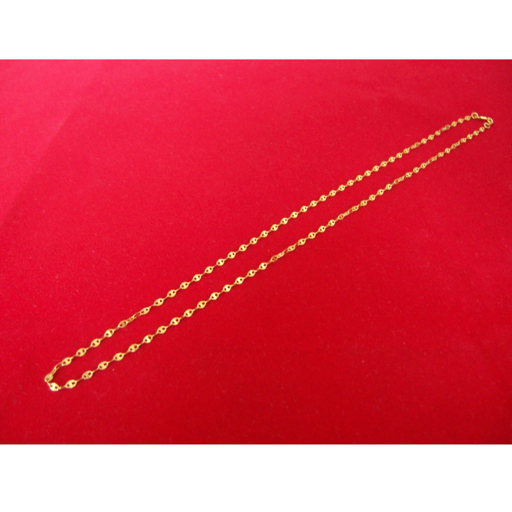 Tiara Jaya - Rantai Kalung Emas 700 Toscano Variasi Plat Putar C195