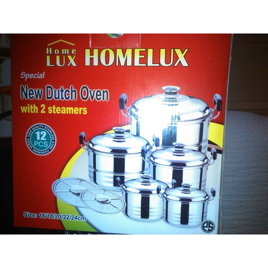 PANCI SET HOMELUX 5 IN 1 DG 2 BUAH LANGSENG