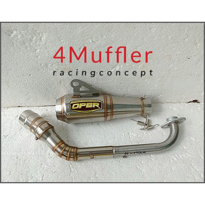 Knalpot Dos Nmax Racing / Knalpot Nmax New / Knalpot Nmax Old / Knalpot Nmax Ngebas Suara Adem