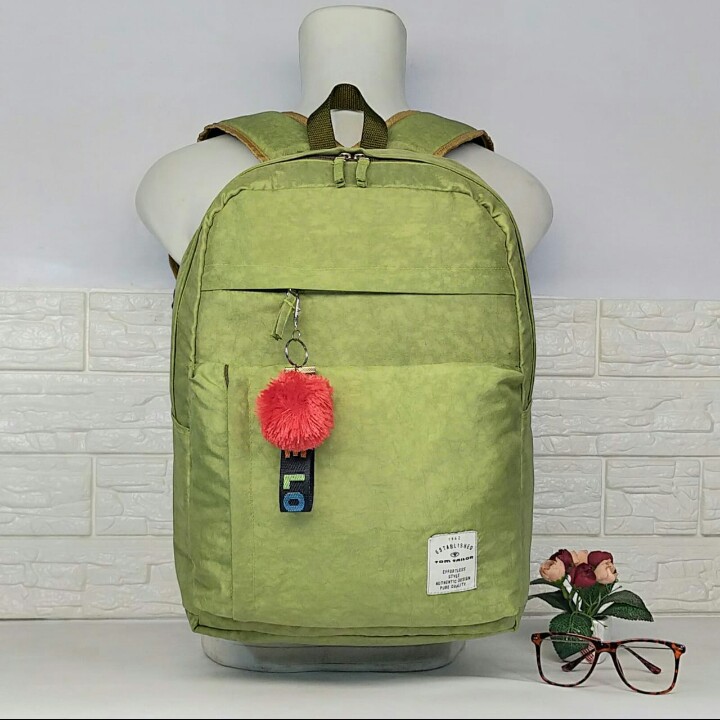 TAS SEKOLAH CEWEK MURAH STYLISH BACKPACK BAHAN IMPORT CRV 008