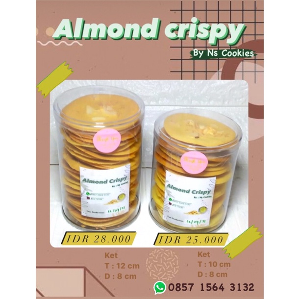 

Almond Crispy Original ( size m)