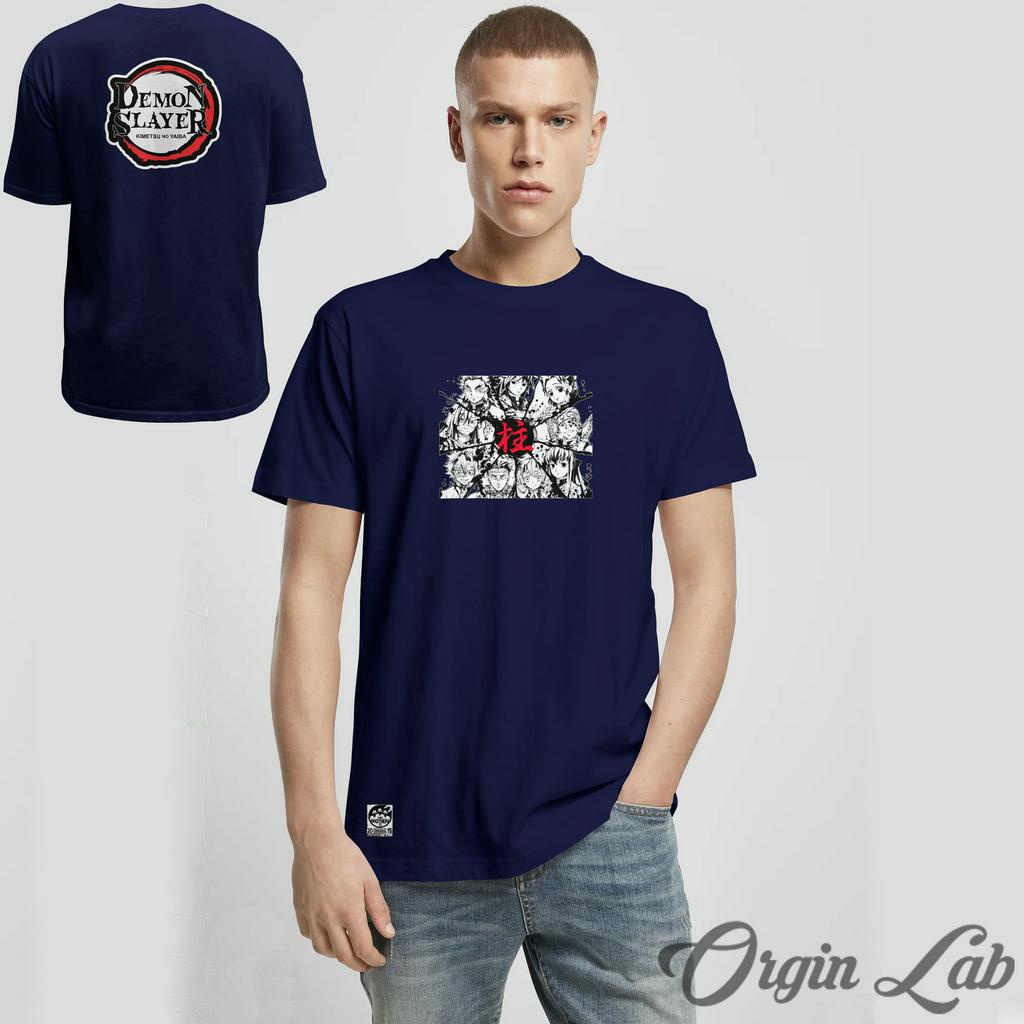 kaos anime demon slayer 9th hashira standar distro