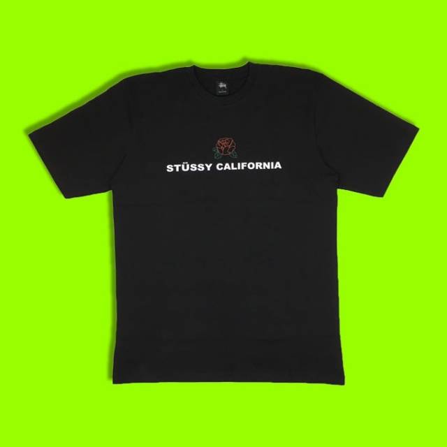 T-SHIRT STUSSY CALIFORNIA ROSE PERFECT HIGH 1:1 MIRROR QUALITY