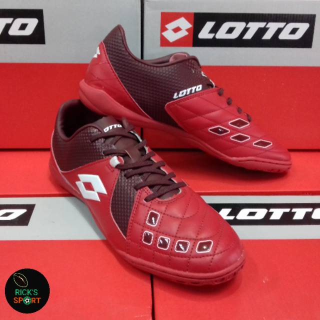 Sepatu futsal Lotto Squadra IN - Red