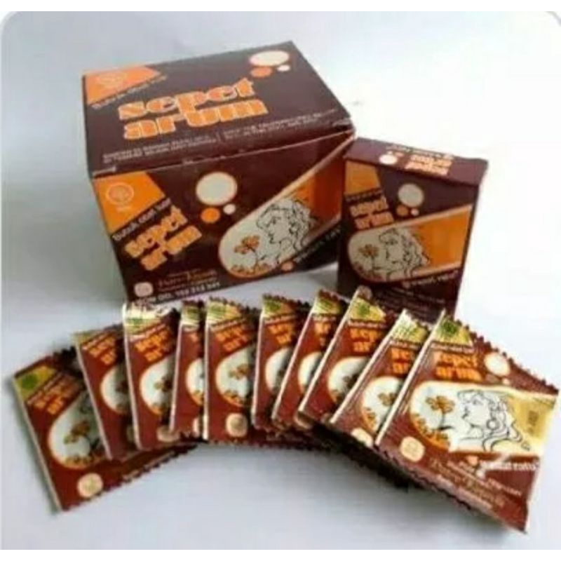 SEPET ARUM (1 box besar isi 10 pack 100pcis) untuk membersihkan /merapatkan daerah V Jamu Sepet Arum