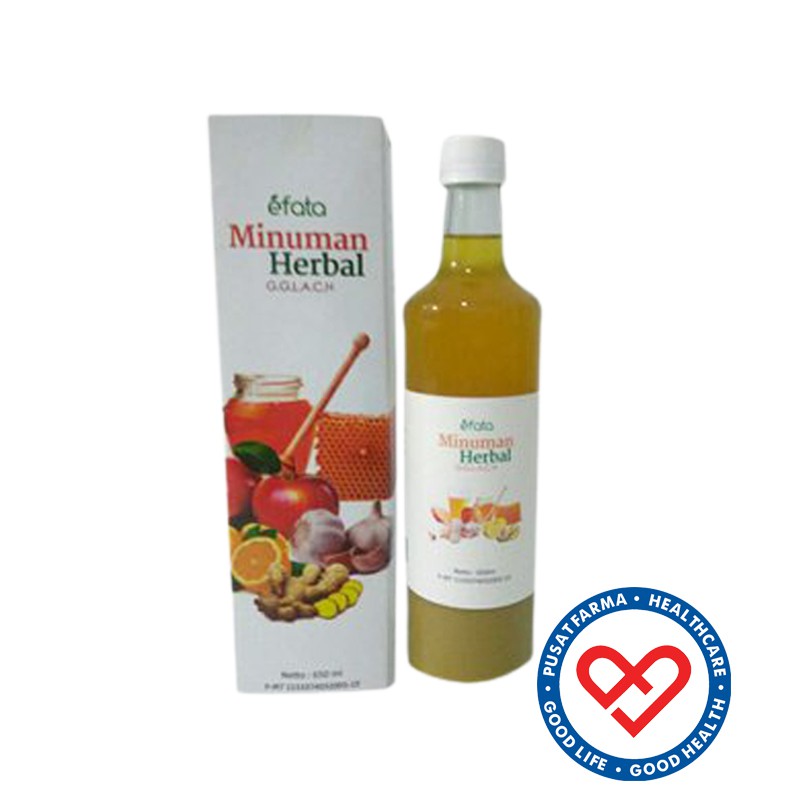 

EFATA Minuman Herbal GGLACH 650ml Asam Urat Kolesterol Jantung Sehat