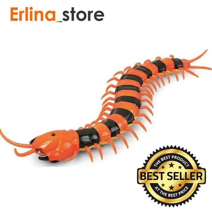 TERLARI5 Mainan Prank Lipan Kelabang Dengan Remote Control RC