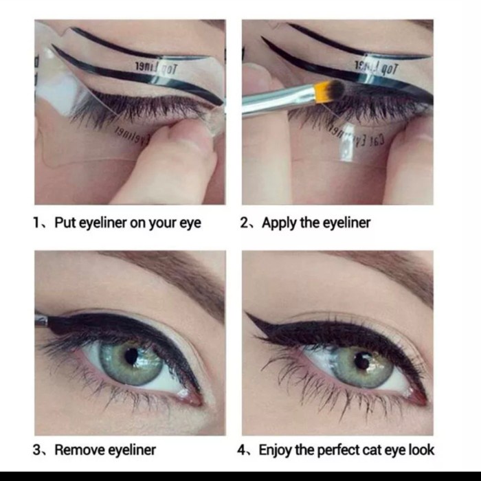 

Terbatas Stensil Garis Mata Model Stensil Garis Mata Bersayap Alat Pembentuk Te Terbatas