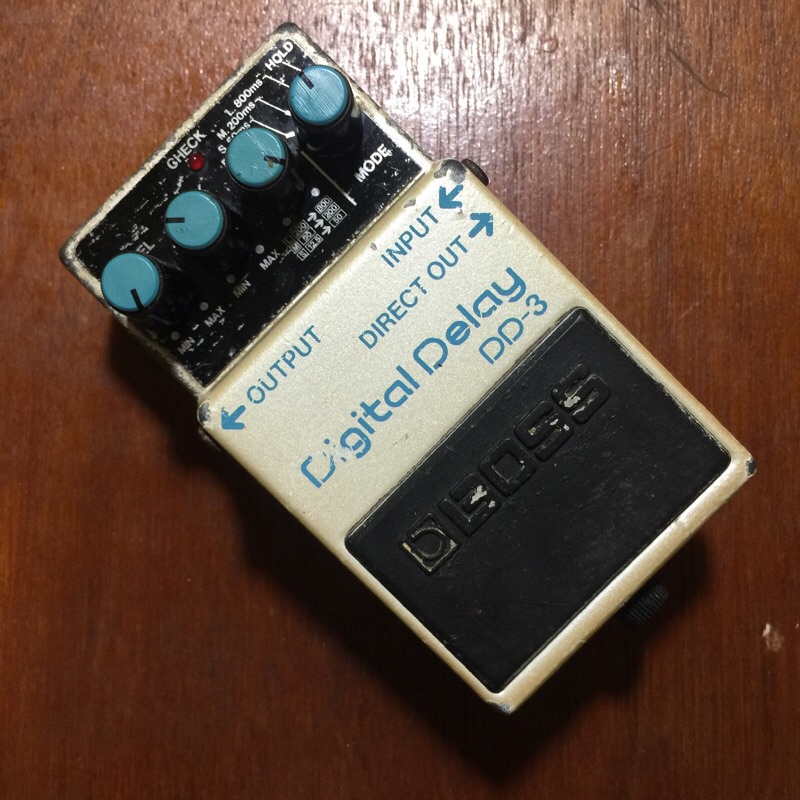 Pedal Efek Gitar Guitar Effect Boss Digital Delay DD-3 DD3 Pink Label