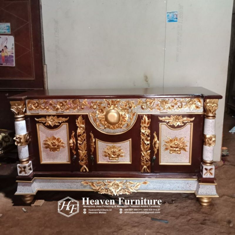 Bufet hias, Bufet tv ,bufet bulan jati jepara