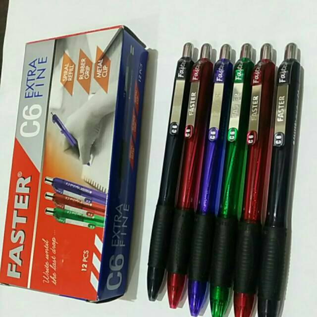 

Pulpen FASTER C6 / cetek