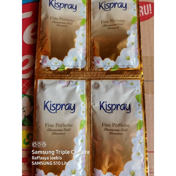 kispray gold renceng isi 12 pcs