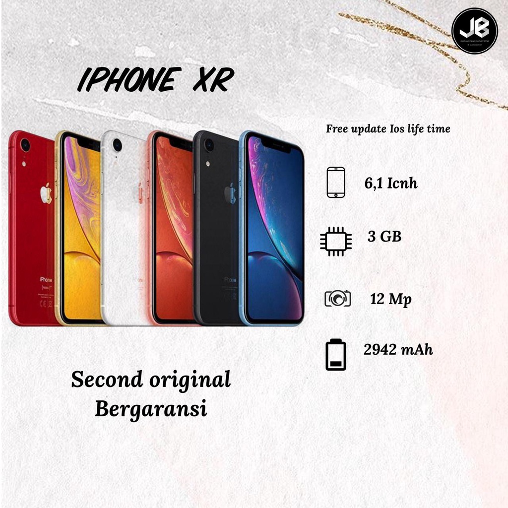 IPHONE XR 128 GB SECOND ORIGINAL