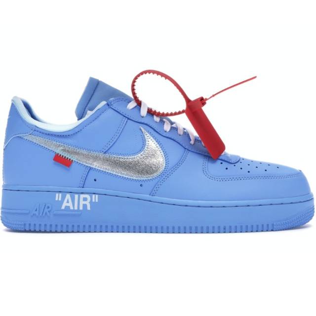 blue nike ones