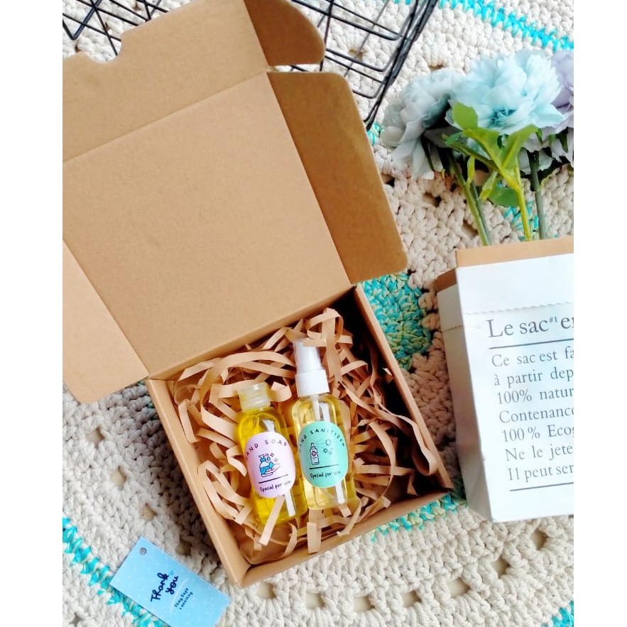 Hampers Souvenir Gift New Normal Kit Termurah Hand Sanitizer Hand Soap TERMURAH