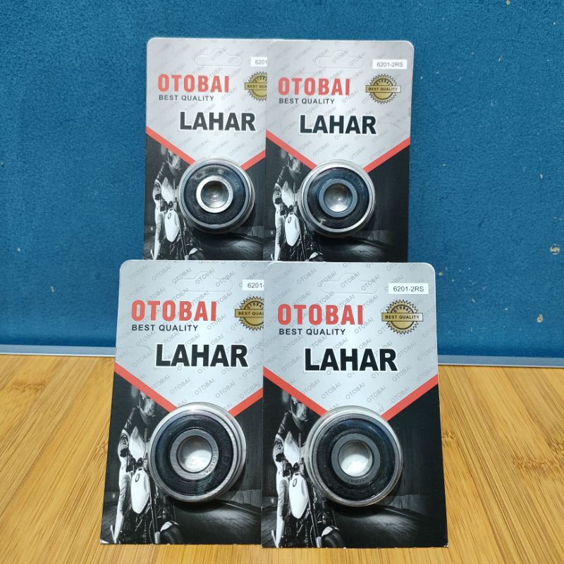 Bearing Kelahar Lahar Laker Bering OTOBAI 6201 2RS Bearing 6201 2RS Harga Satuan / Per 10Pcs