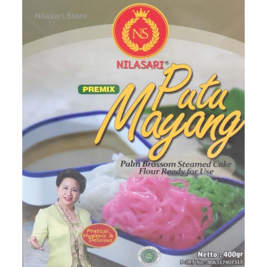 

Tepung Putu Mayang Nilasari 400 gr