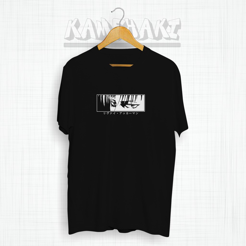 Kaos Anime LEVI ACKERMAN Kaos ATTACK ON TITAN Kaos Kaos Anime LEVI ACKERMAN Kaos ATTACK ON TITAN Kaos
