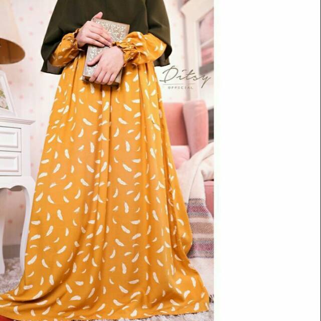 Ditsy November 2020 Quill Mustard | BOOKED A.N ANA