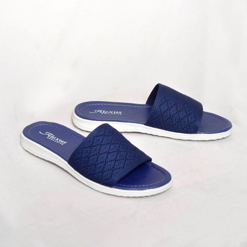 Sandal slop rajut wanita//sandal slop model terbaru/sandal rajut