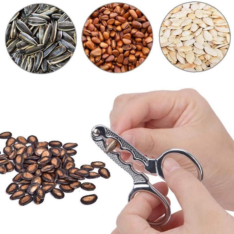 Tang Multifungsi Bahan Stainless Steel Untuk Kacang / Biji Bunga Matahari