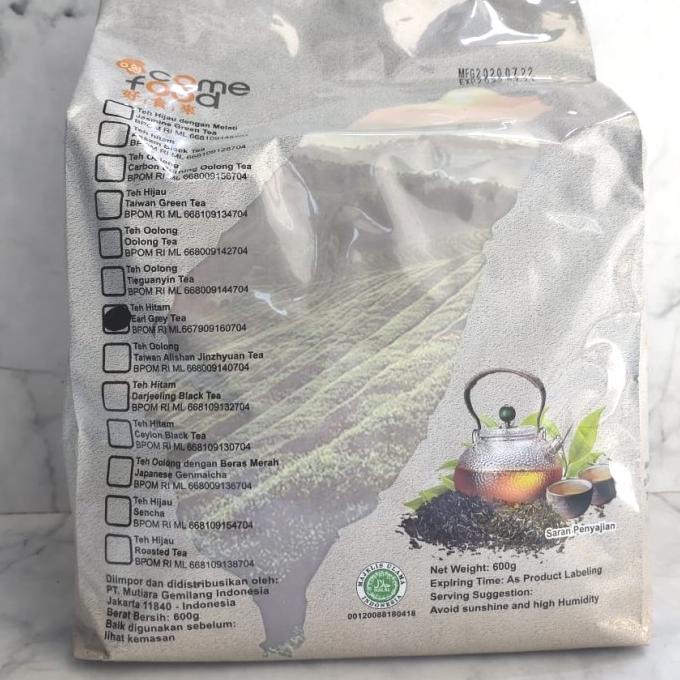 

[COD] Earl Grey Tea Come Food 600gr [COD]
