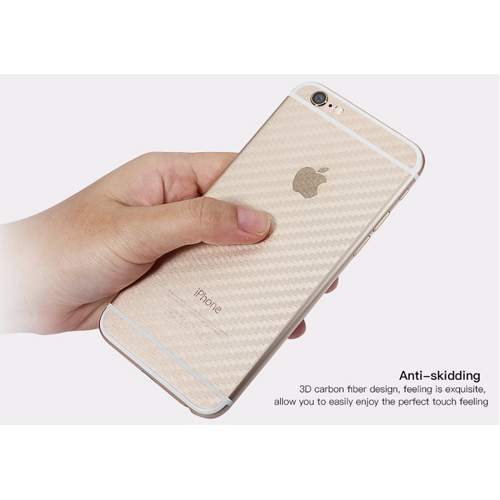 Garskin Carbon transparant Back All tyle iphone asus xiaomi oppo vivo