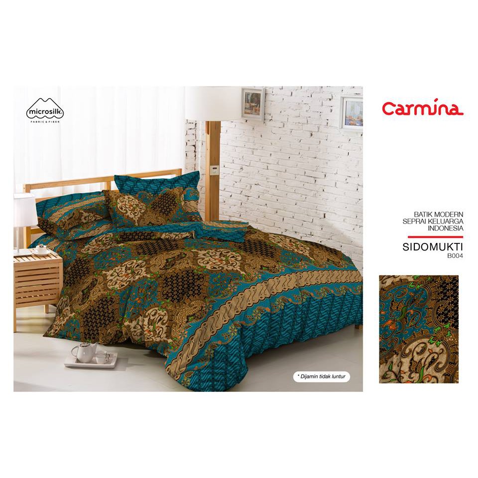 Sprei Batik Carmina Seri Sidomukti Ukuran 180 x 200