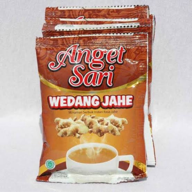 

(10Pcs) Anget sari Susu jahe Wedang jahe enak 25gr renceng