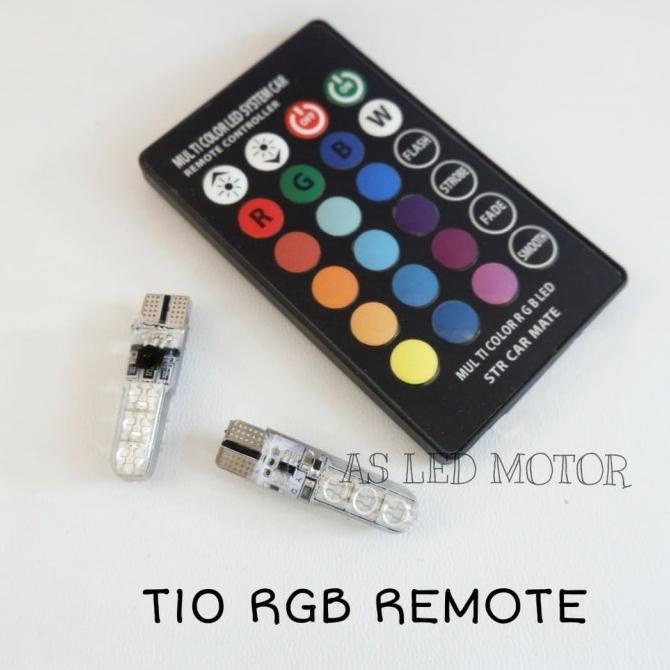 LAMPU SENJA REMOTE T10 RGB | LAMPU KOTA LED T10 REMOTE RGB as-led99 Segera Dapatkan
