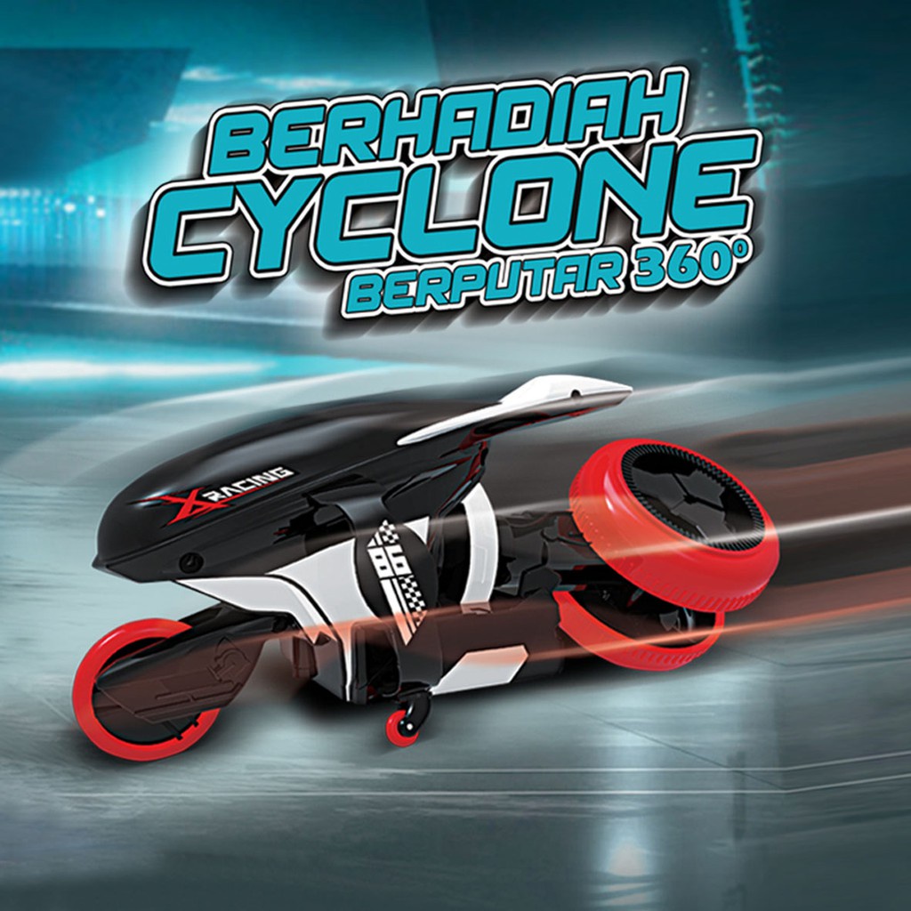 Homyped Cyclone Motor Remote Control Mainan Anak