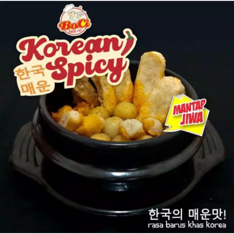 BOCI KOREAN SPICY / BOCI BASO ACI / BOCI MANTAP JIWA